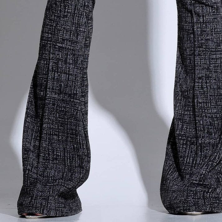 Calça Flare Sculpt Cós Alto Mescla – Elegância & Conforto FEMININO - ROUPAS - CALÇA MODELADORA Dm Stores