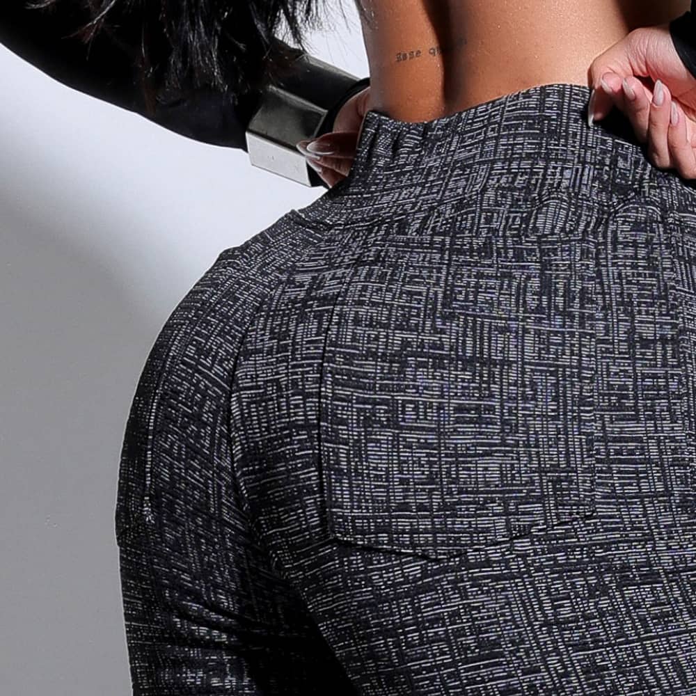 Calça Flare Sculpt Cós Alto Mescla – Elegância & Conforto FEMININO - ROUPAS - CALÇA MODELADORA Dm Stores