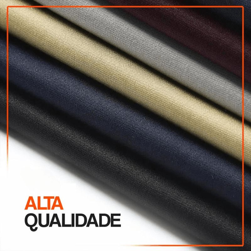COMPRE 1 E LEVE 3 | Kit Clássico Alfaiataria – Calças Sociais + Cinto de Brinde MASCULINO - ROUPAS - CALÇA 13 Dm Stores