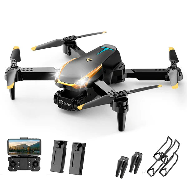 Drone Pro Com Câmera 1080P Wifi GPS 5Km | Tesla Eletrônicos (Drone 3) Dm Stores 2 Baterias