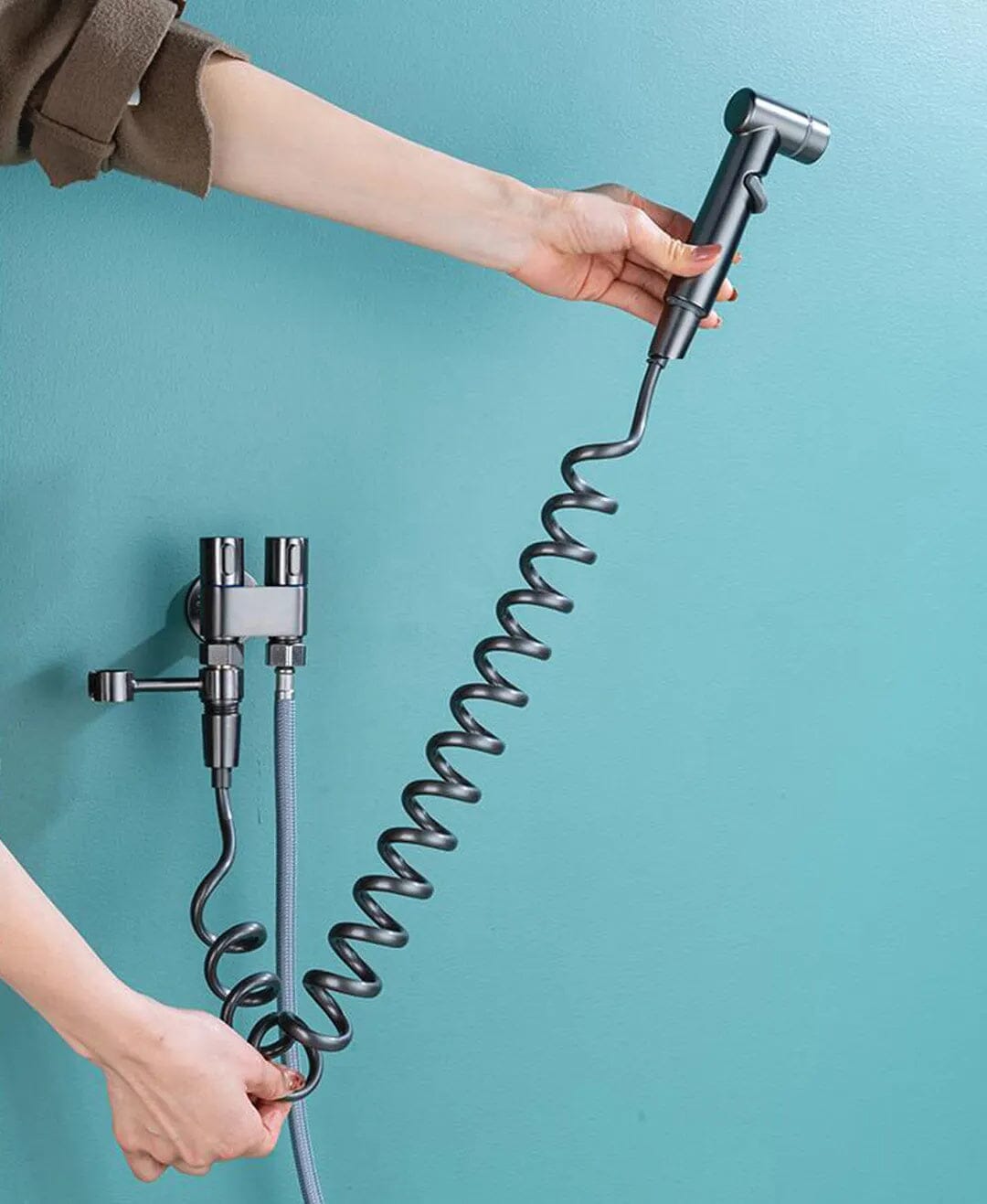 Ducha Higiênica com Derivação para Caixa Acoplada Kit Completo Casa e Cozinha - 22 A minha loja