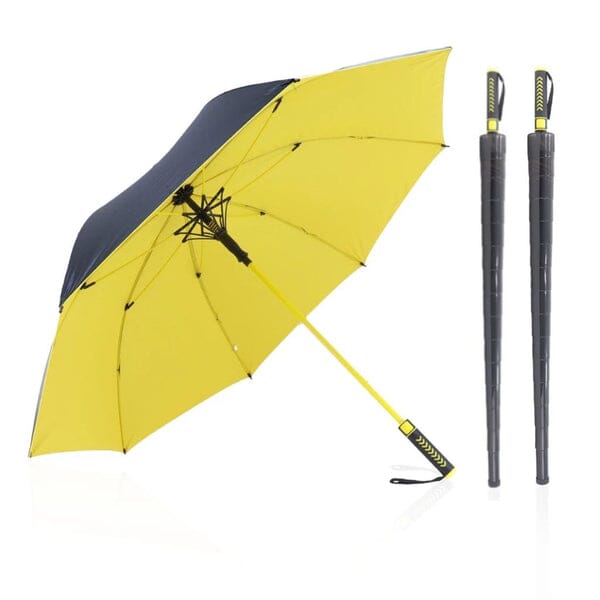 Guarda-Chuva Vanguard 142cm – Super Reforçado e Gigante UNISSEX - ACESSORIO - GUARDA CHUVA 1 Dm Stores Amarelo 2 Unidades Capa Retrátil (Copinho)