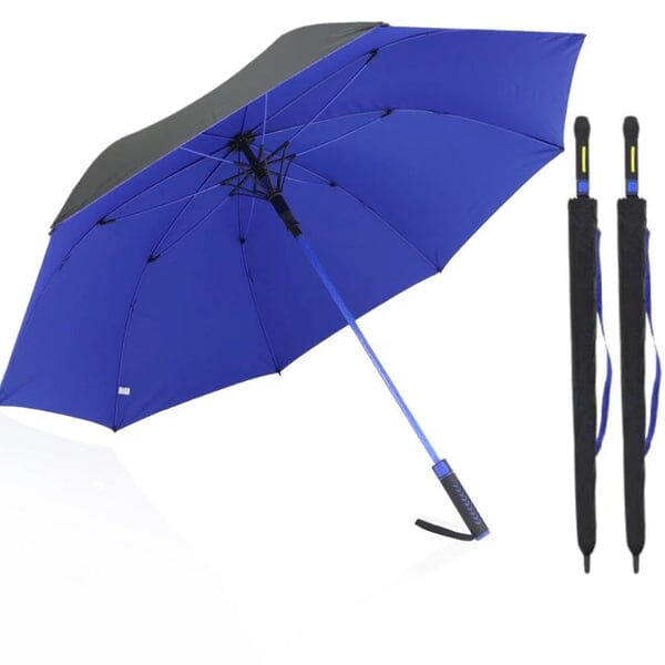 Guarda-Chuva Vanguard 142cm – Super Reforçado e Gigante UNISSEX - ACESSORIO - GUARDA CHUVA 1 Dm Stores Azul 2 Unidades Capa de Tecido