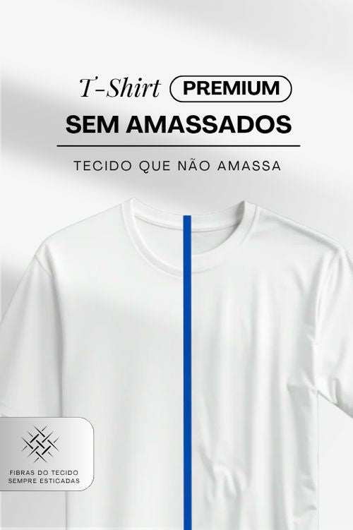 Kit de 3 Camisetas FlexFit Cotton Premium MASCULINO - ROUPAS - KIT CAMISETAS 1 Dm Stores