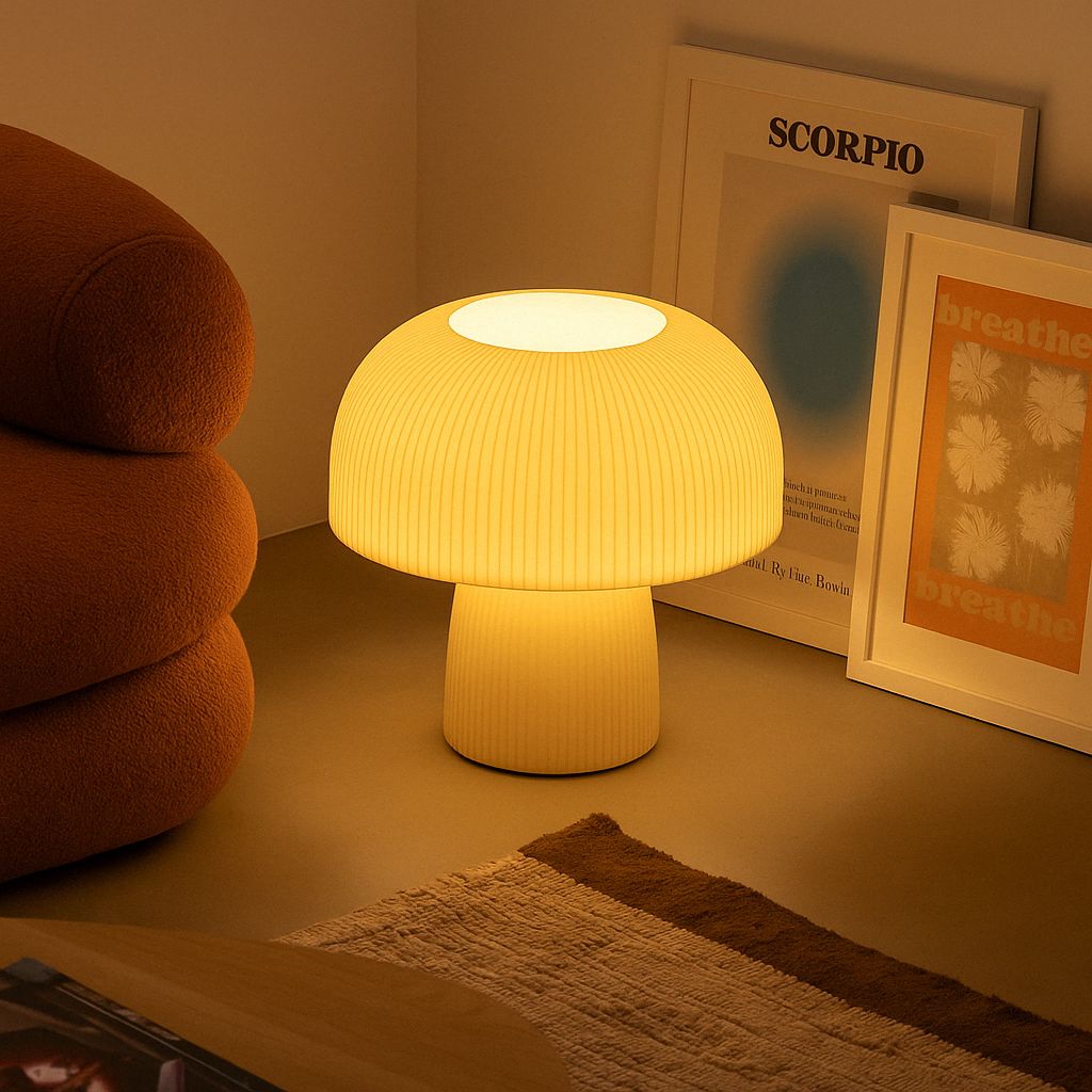 Luminária Cogumelo Lumix UNISSEX - DECORACAO - LUMINARIA COGUMELO Dm Stores
