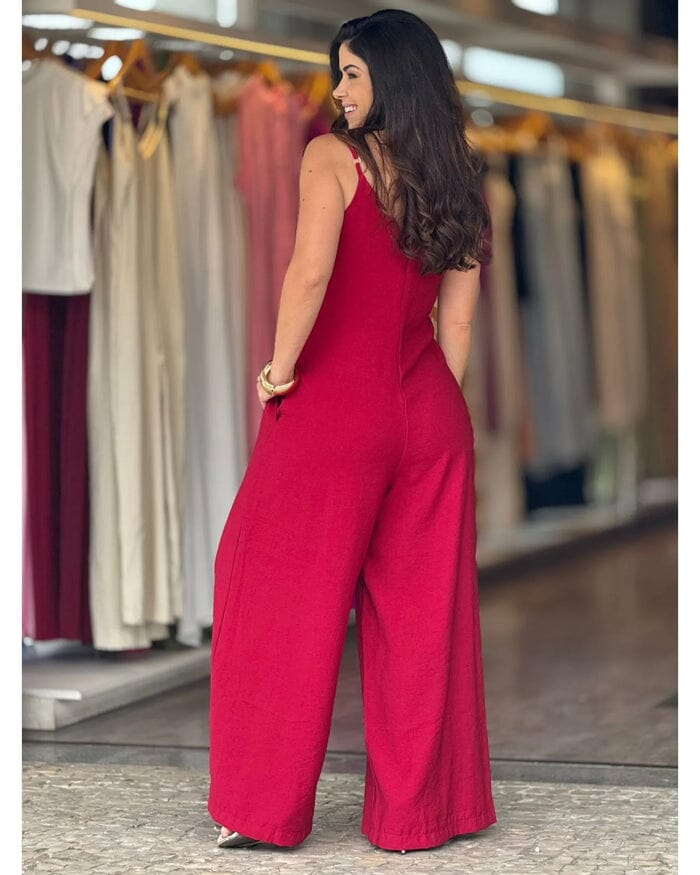 Macacão Elegance Serena – Sofisticação em Cada Detalhe FEMININO - ROUPAS - MACACÃO Dm Stores