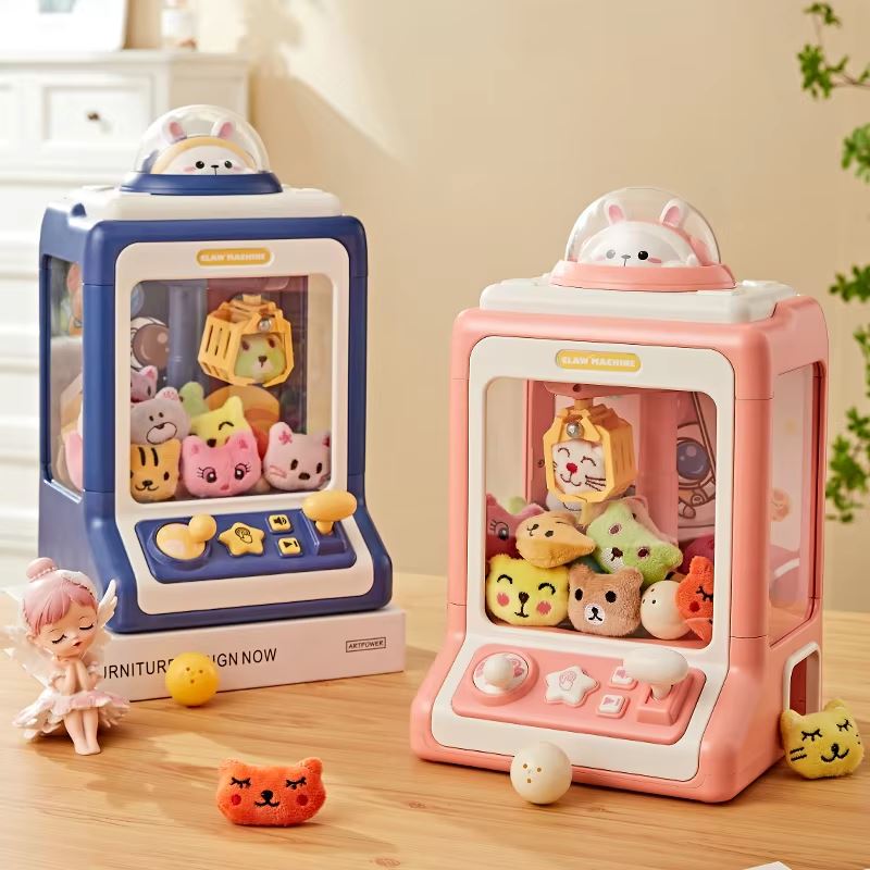 Máquina Automática de Mini Garra para Crianças - Brinquedo Divertido e Interativo de Pegar Bonecos UNISSEX - INFANTIL- MAQUINA DE BRINQUEDO 1 Dm Stores