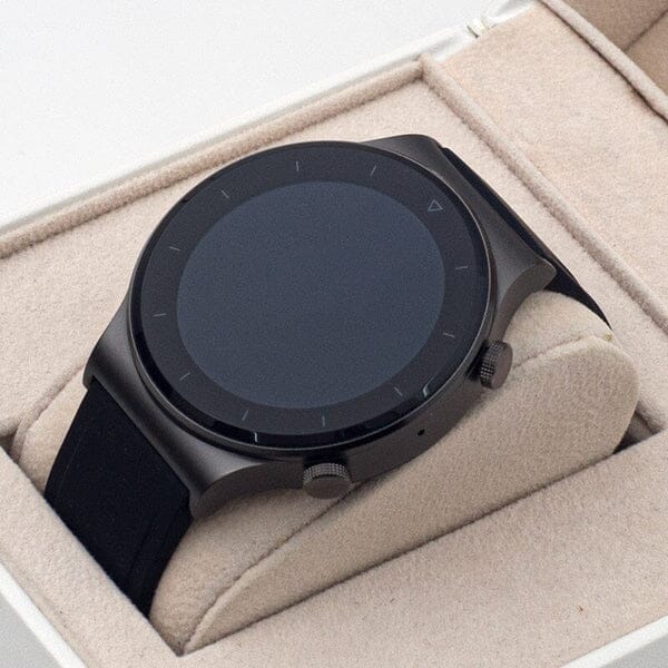 Novo SmartWatch Sports 2024 - A Prova D'agua Eletrônicos (Smartwatches 3) Dm Stores Silicone Preto