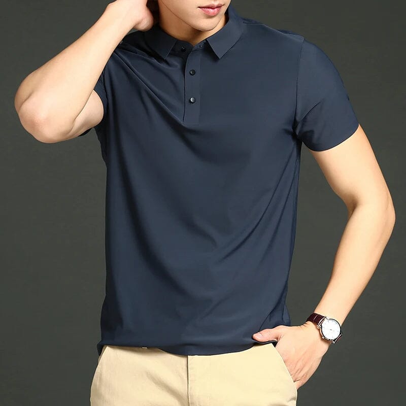 Polo ActiveStyle – Tecnologia, Estilo e um Brinde Exclusivo MASCULINO - ROUPAS - CAMISA POLO 8 Dm Stores Azul Escuro P