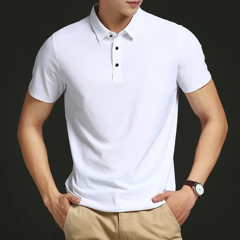 Polo ActiveStyle – Tecnologia, Estilo e um Brinde Exclusivo MASCULINO - ROUPAS - CAMISA POLO 8 Dm Stores Branco P