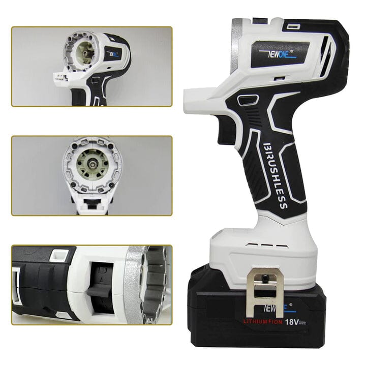 PowerMax Pro Kit 10 em 1 - Parafusadeira Furadeira Lixadeira Serra Martelete Elétrico Espatulas UNISSEX - FERRAMENTAS - PARAFUSADEIRA KIT 10 EM 1 Dm Stores