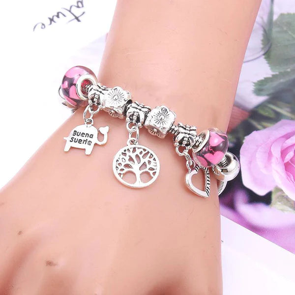 Pulseira Berloque Prata Original Joias & Acessórios (Pulseira 1) Dm Stores