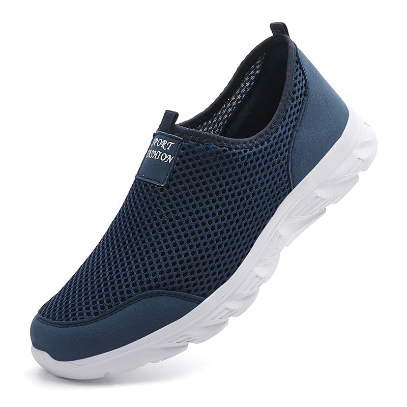 Tênis Masculino Ultra Leve e Respirável | UltraFlex Calçados (Tênis Masculino 19) Dm Stores 38 Azul