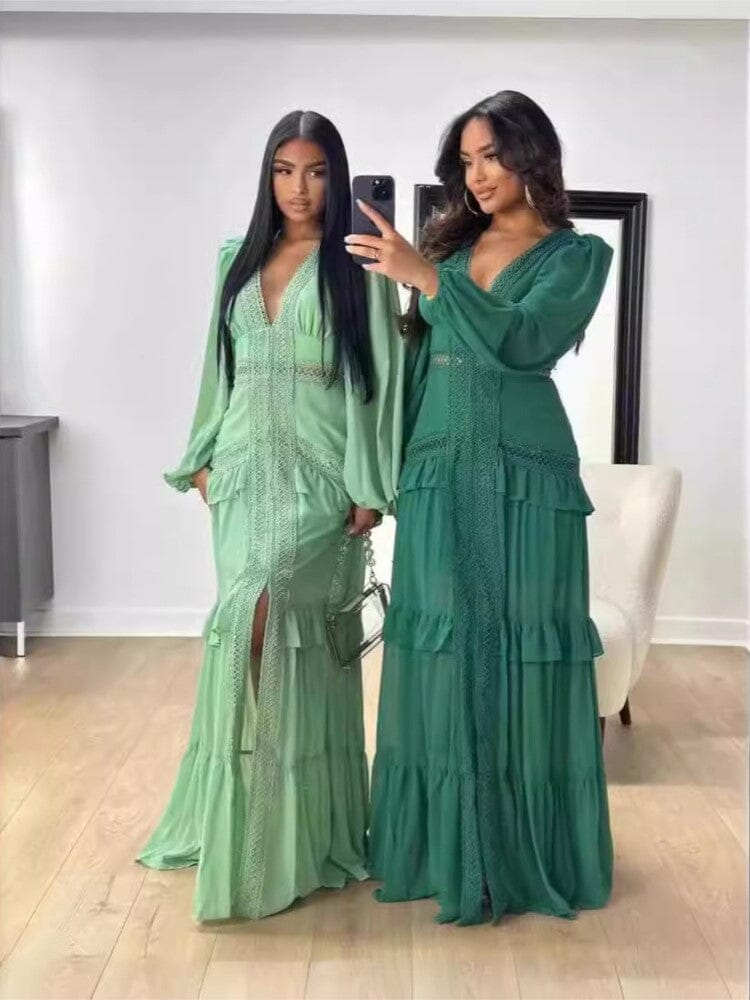Vestido Harmonia – Elegância e Movimento em Cada Detalhe FEMININO - ROUPAS - VESTIDO 5 Dm Stores