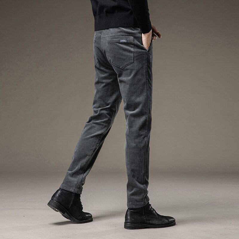 Calça Masculina Térmica de Veludo e Lã - Conforto e Estilo no Inverno Calça Masculina Térmica de Veludo e Lã - Conforto e Estilo no Inverno A minha loja 