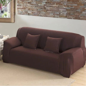 Capa De Sofá EleganceFit Casa e Cozinha - 27 A minha loja Marrom Escuro 1 Lugar 90 a 140cm 