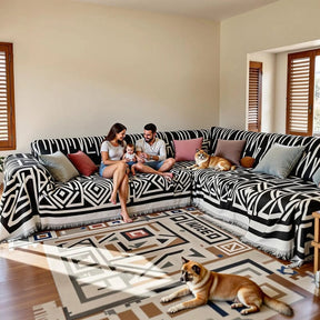 Capa Protetora PetZen™ – Proteção Total Contra Pelos, Odores e Arranhões UNISSEX - DECORAÇÃO - CAPA SOFA Dm Stores 
