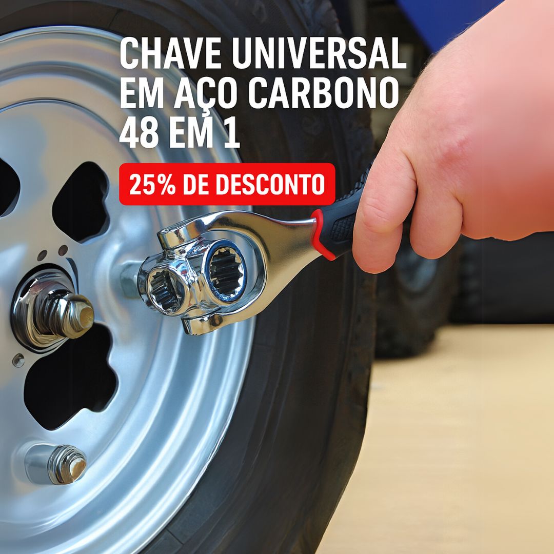 Chave Multifuncional TorqueFlex™ 48 em 1 – A Solução Completa em uma Só Ferramenta UNISSEX - FERRAMENTAS - CHAVE 48X1 Dm Stores 