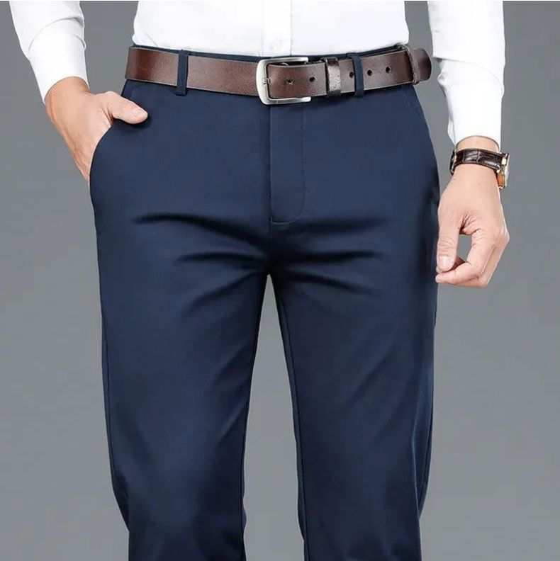 COMPRE 1 E LEVE 2 | Calça Social Clássica Alfaiataria Gentleman 2024 + Brinde Cinto Social Couro MASCULINO - ROUPAS - CALÇA 10 Dm Stores 