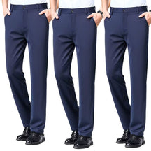 COMPRE 1 E LEVE 3 | Kit Clássico Alfaiataria – Calças Sociais + Cinto de Brinde MASCULINO - ROUPAS - CALÇA 13 Dm Stores 3 Azul P (38) 
