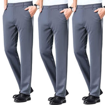 COMPRE 1 E LEVE 3 | Kit Clássico Alfaiataria – Calças Sociais + Cinto de Brinde MASCULINO - ROUPAS - CALÇA 13 Dm Stores 3 Cinza P (38) 