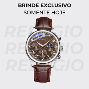 Compre 1 Leve 2 | Camisa Social Ultra Confort Anti amassados + Relogio de Brinde 131 A minha loja 