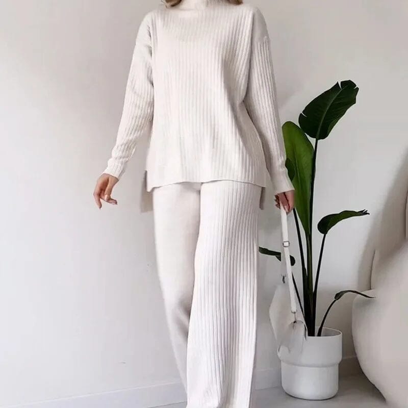 Conjunto Confort Elegance – Estilo e Bem-Estar FEMININO - ROUPAS - CONJUNTO 7 Dm Stores Branco PP 