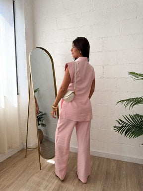 Conjunto Femme – Elegância Sofisticada com Toque Moderno FEMININO - ROUPAS - CONJUNTO 5 Dm Stores 
