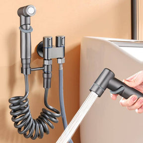 Ducha Higiênica com Derivação para Caixa Acoplada Kit Completo Casa e Cozinha - 22 A minha loja 