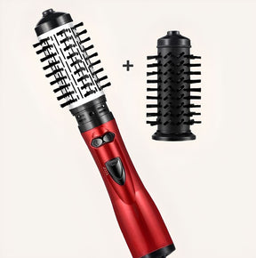 Escova Elétrica DuoStyle Pro – Seca, Alisa e Modela com Resultado Profissional FEMININO - SAUDE E BELEZA - ESCOVA 2 EM 1 Dm Stores Vermelho 110V 