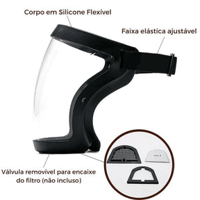Máscara Protetora Facial - FaceGuard | Compre 1, Leve 2 ferramentas - 09 A minha loja 