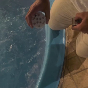 Kit Luminárias RGB para Piscina – Iluminação Sem Fio com Controle Remoto