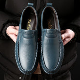 Sapato Masculino Mocassim Classic Titanium - Frete Grátis Moda Masculina - 13 A minha loja Azul 37 