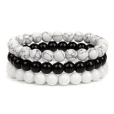 Trio de Pulseiras Harmonia Natural – Conexão, Equilíbrio e Estilo UNISSEX - JOIAS & ACESSÓRIOS - PULSEIRA TRIPLA Dm Stores 