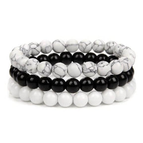 Trio de Pulseiras Harmonia Natural – Conexão, Equilíbrio e Estilo UNISSEX - JOIAS & ACESSÓRIOS - PULSEIRA TRIPLA Dm Stores 